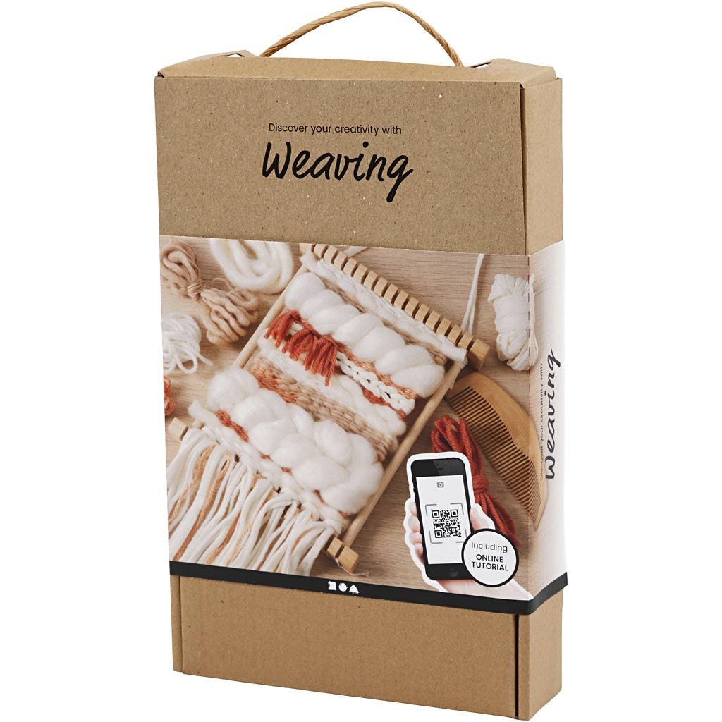 Weaving Discover Kit Training Loom Glue Thread Comb Yarn Needle