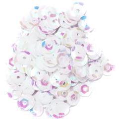 White Small Cup Sequins - Home - Crafts