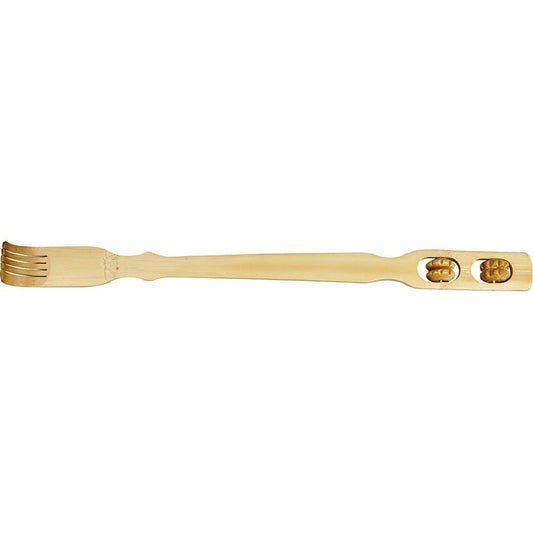 Wooden Back Scratcher Bamboo For Curved Scratching Utility Items 48 cm - Home - Crafts