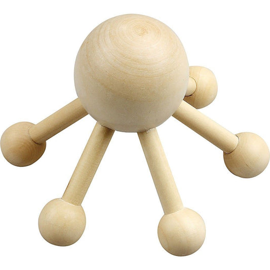 Wooden Massage Spider For Shoulder Utility Items 13 cm - Home - Crafts